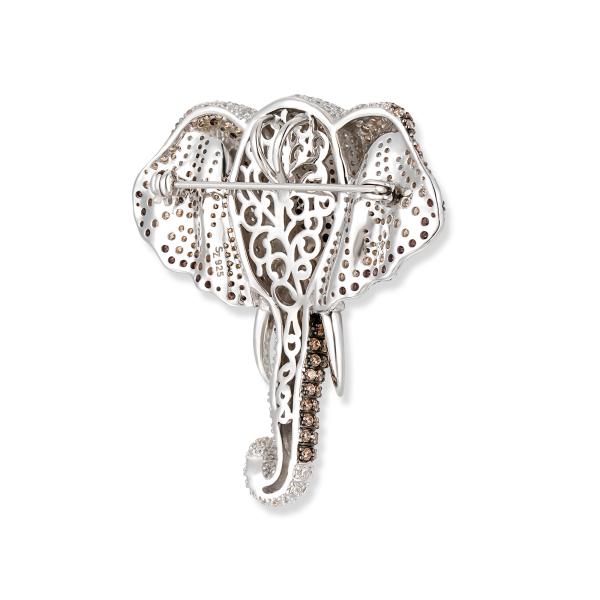 Kumba Elefanten Anhänger / Brosche